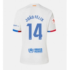 Barcelona Joao Felix #14 Replica Away Stadium Shirt for Women 2023-24 Short Sleeve